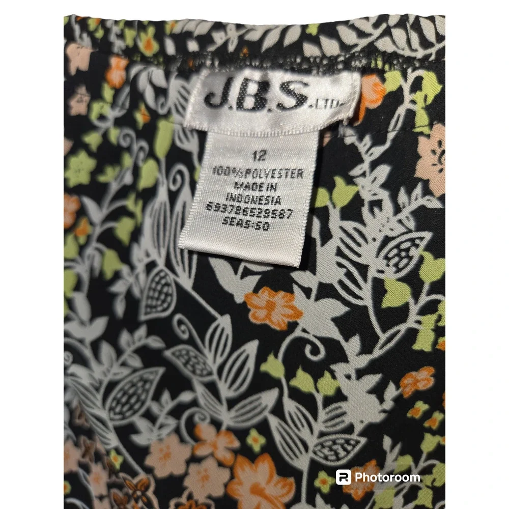 JBS Y2k 90s Boho Hippi Floral Maxi Skirt - Picture 3 of 5